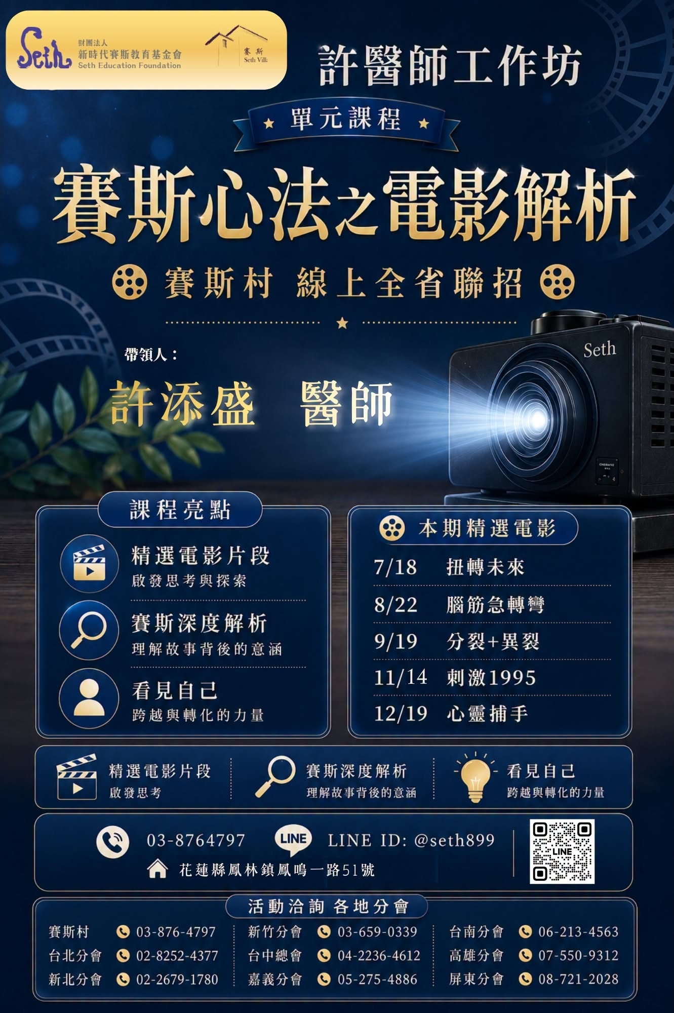 【許醫師|賽斯心法之電影解析】